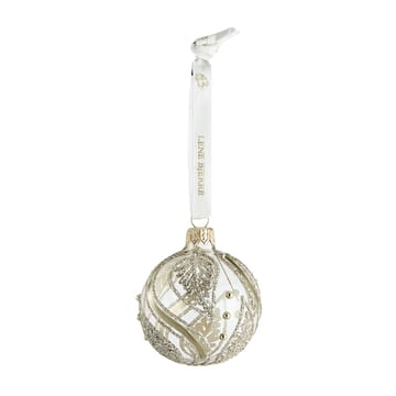 Cadelia julkula med löv Ø6 cm - Klar-guld - Lene Bjerre