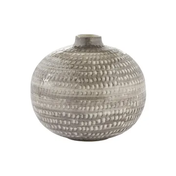 Cassandra vas 15,5 cm - Mörkgrå - Lene Bjerre