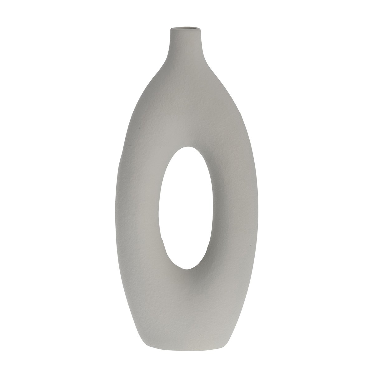 Lene Bjerre Catia vas 33 cm Silvergrå | Skandinavisk Design | Vaser | Grå