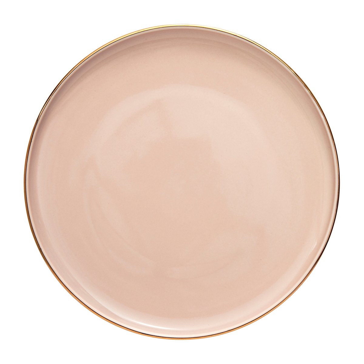 Lene Bjerre Clara tallrik 20 cm Rose-light gold | Skandinavisk Design | Assietter | Guldfärgad