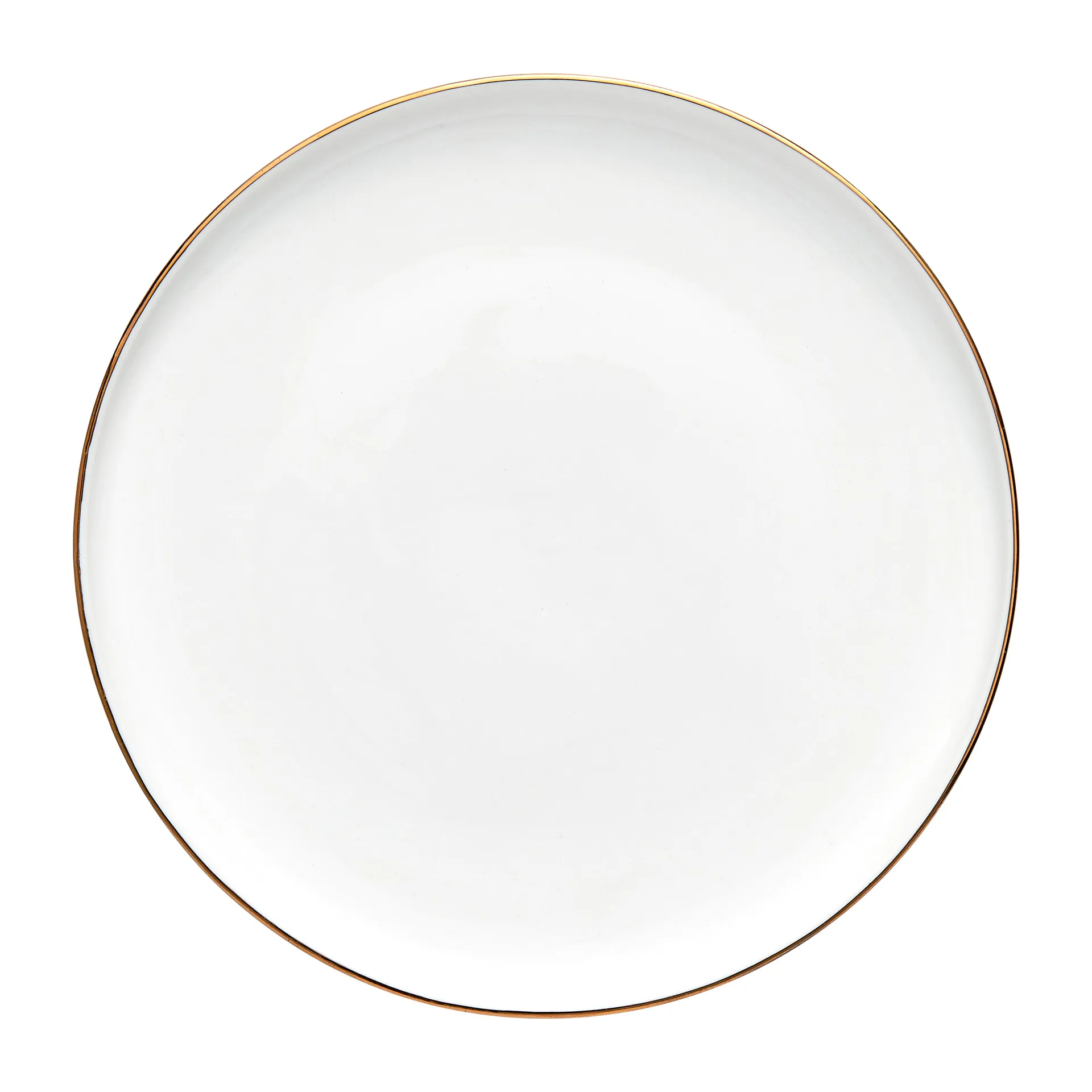 Clara tallrik Ø20 cm, White-light gold Lene Bjerre