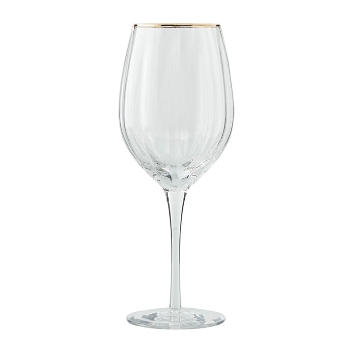 Claudine rödvinsglas 58 cl, Clear-light gold Lene Bjerre