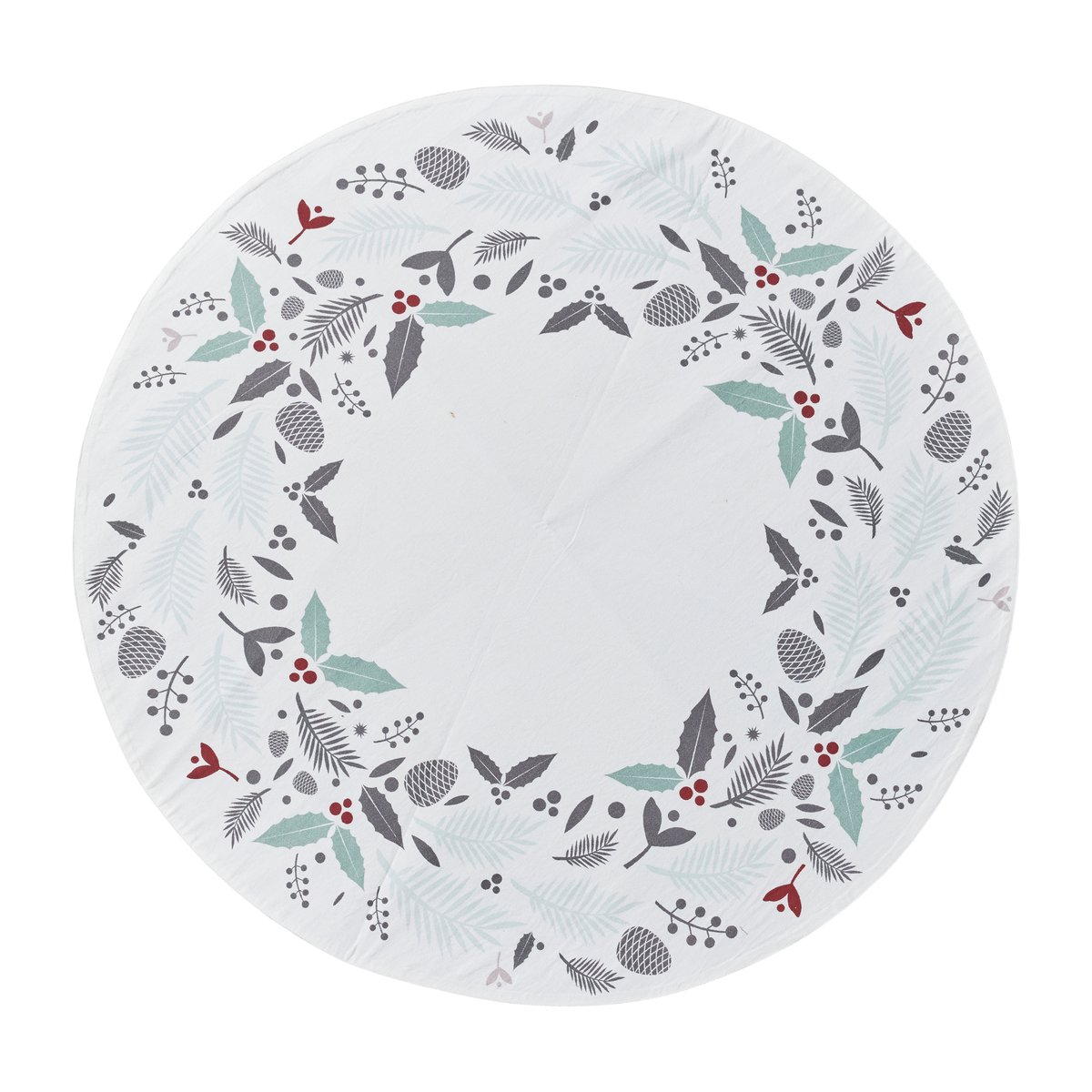 Lene Bjerre Cristivia julgransmatta 110 cm white-multi