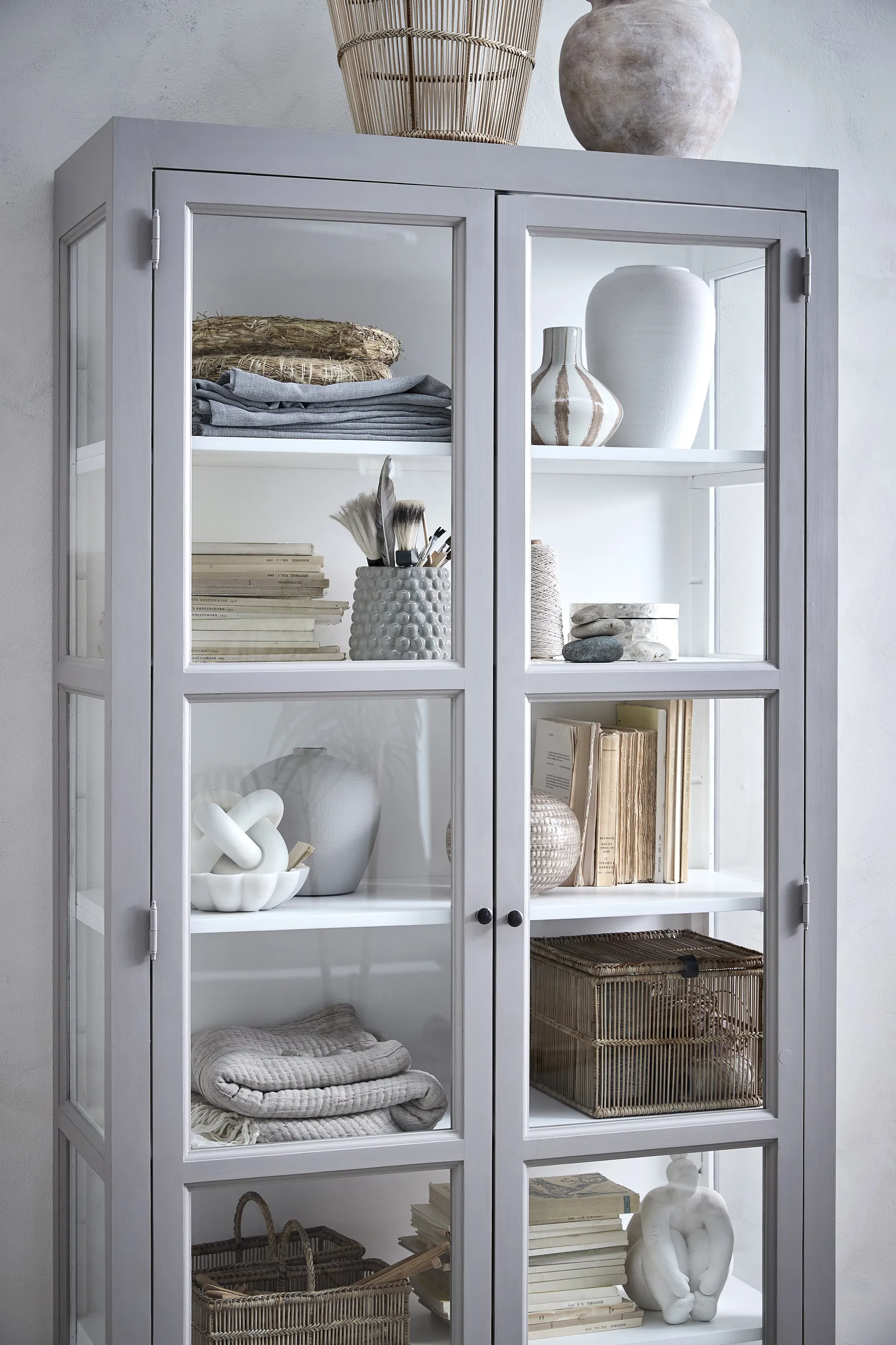 Dotsie kruka Ø18 cm, Grey Lene Bjerre