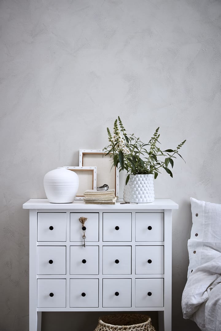Dotsie kruka Ø20 cm, White Lene Bjerre