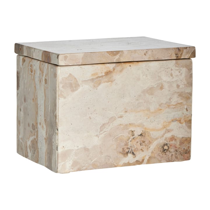 Ellia förvaringslåda marmor 16,5x11,5 cm - Linen - Lene Bjerre