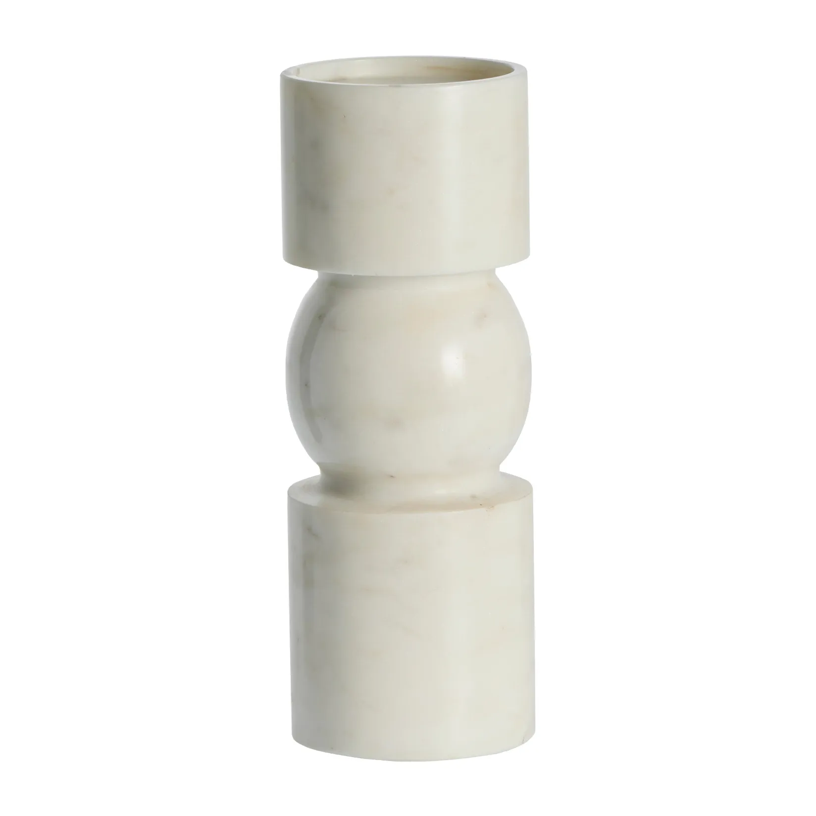 Ellia ljusstake 23 cm, White Lene Bjerre