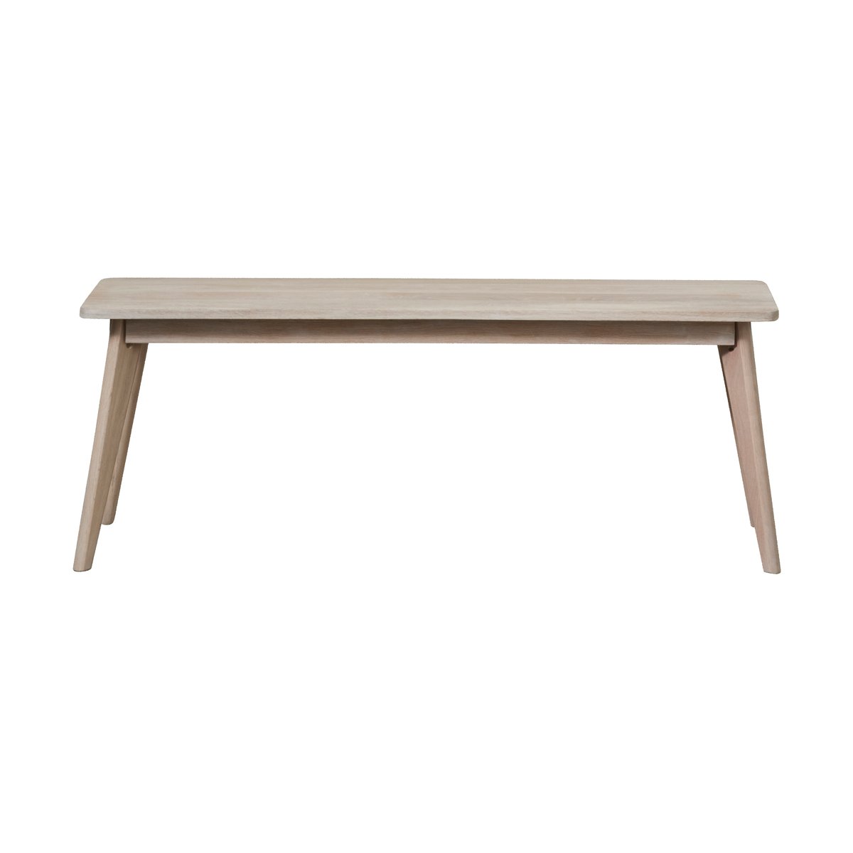 Lene Bjerre Ellie bänk 120x30x45 cm White Wash | Skandinavisk Design | Bänkar | Beige