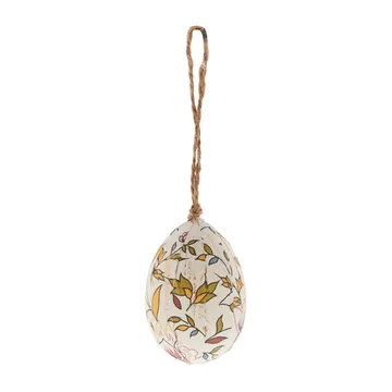 Essilia påskhänge 4,5 cm - White - Lene Bjerre