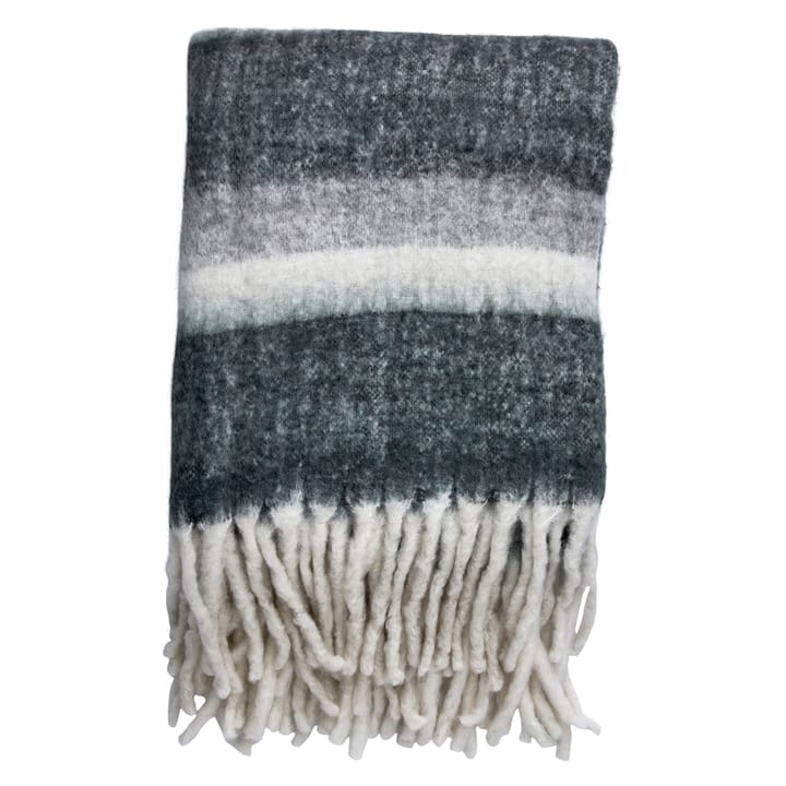 Friola pläd 170x130 cm, Grey-off white Lene Bjerre