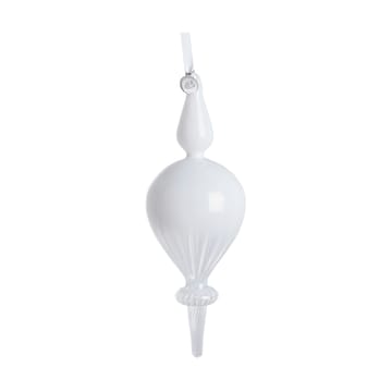 Glossia julh�änge 21 cm - Vit - Lene Bjerre