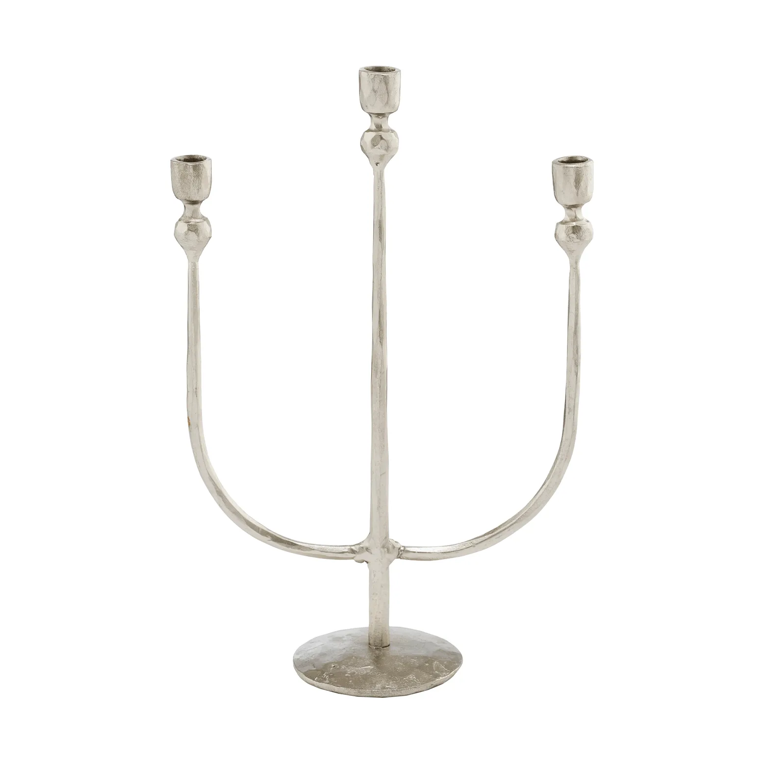 Imelia ljusstake, Silverfärgad, 16x7x24,5 cm Lene Bjerre