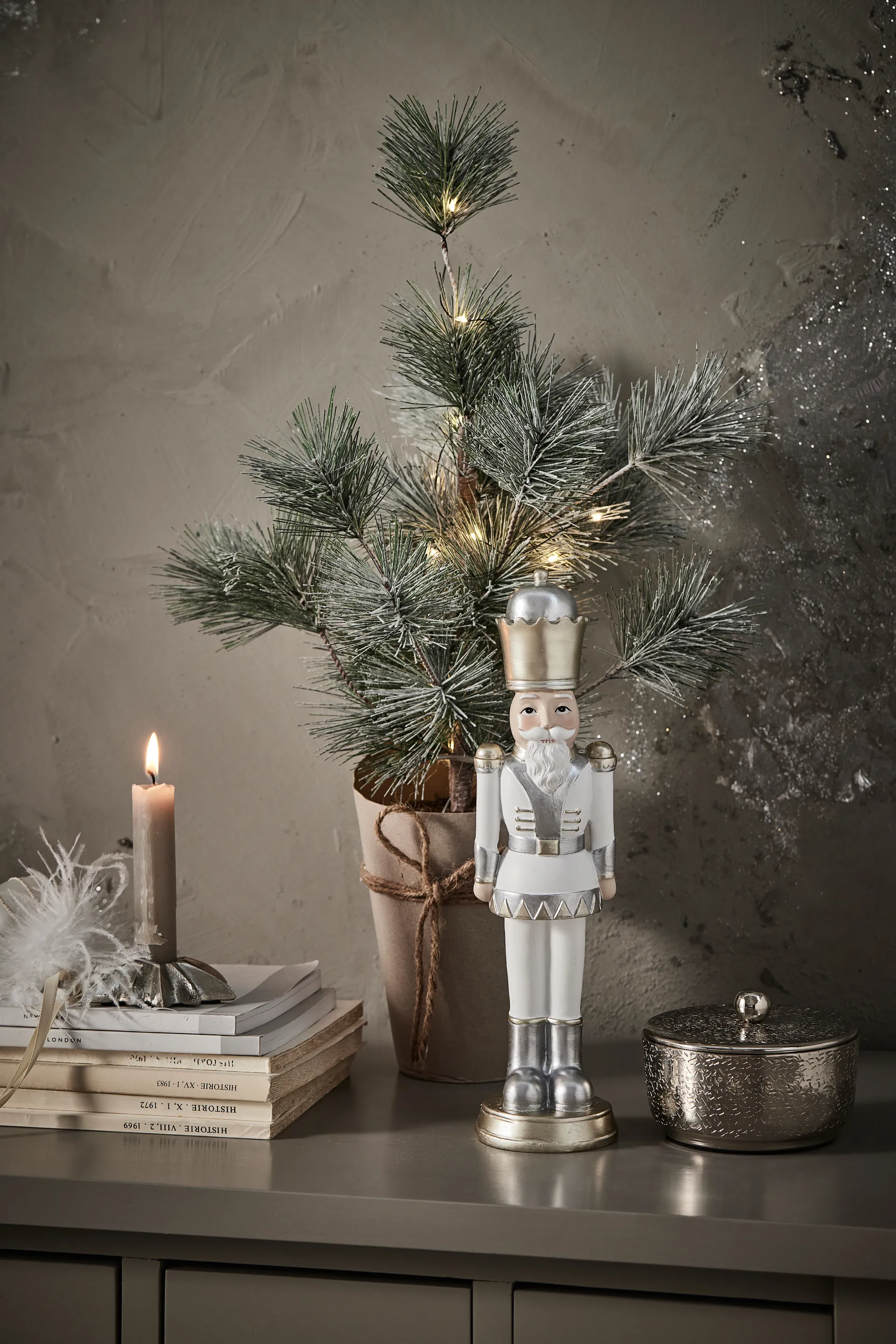 Lavia burk silver, liten Lene Bjerre