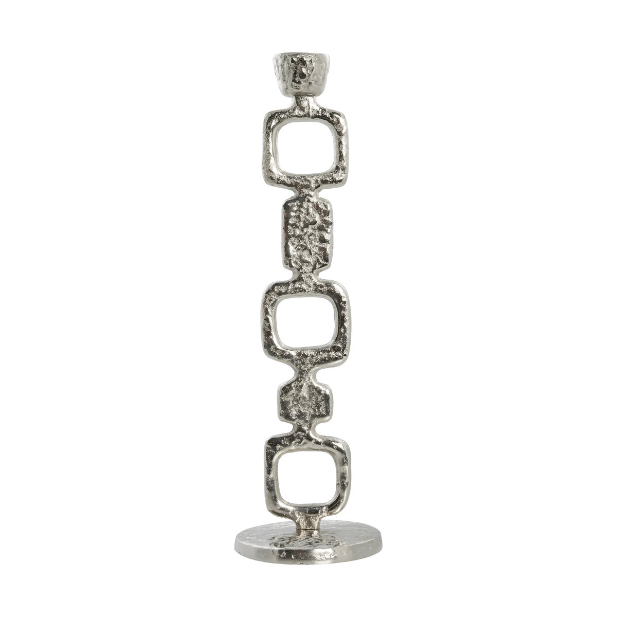 Lene Bjerre Lavillia ljusstake 40,5 cm Silver | Skandinavisk Design | Ljusstakar | Silverfärgad