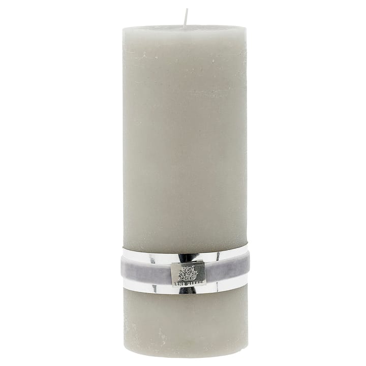Lene Bjerre Rustic ljus silver grey Ø7,5 cm, 20 cm Lene Bjerre