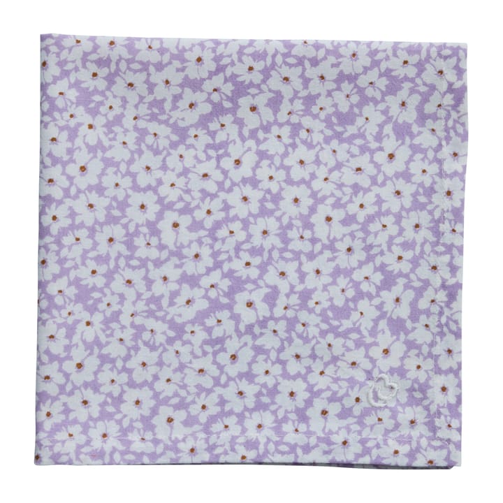 Liberte servett 40x40 cm - Lilac-white - Lene Bjerre