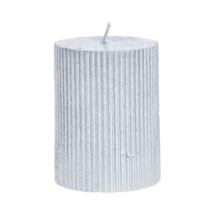 Lissa ljus Ø7x10 cm - Silver - Lene Bjerre