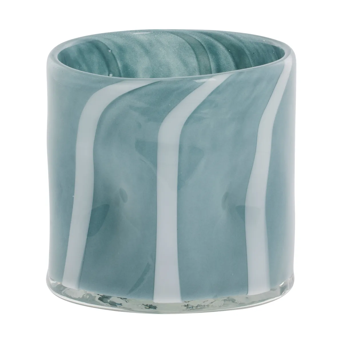 Lene Bjerre Marelle vas Ø10 cm Light blue-white