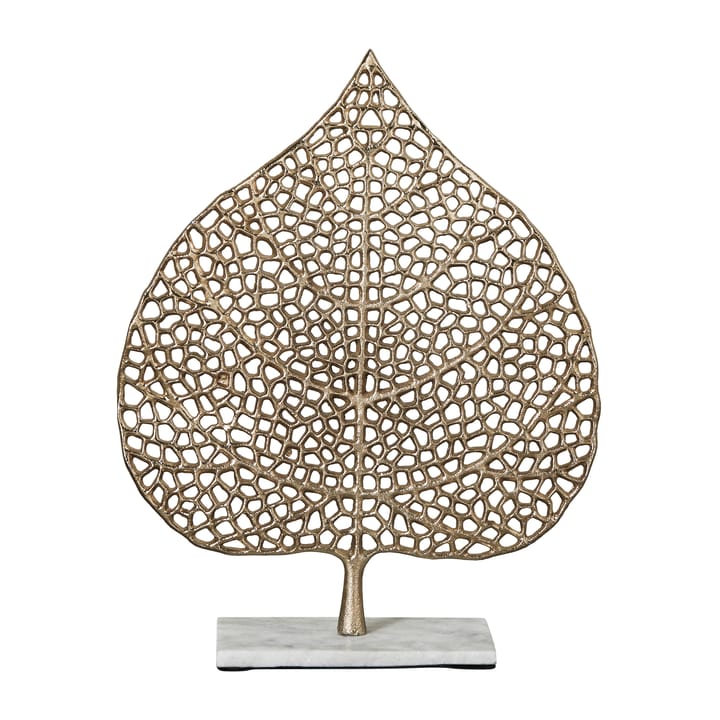 Marmilla dekorationslöv 31x10 cm - Gold-marble - Lene Bjerre