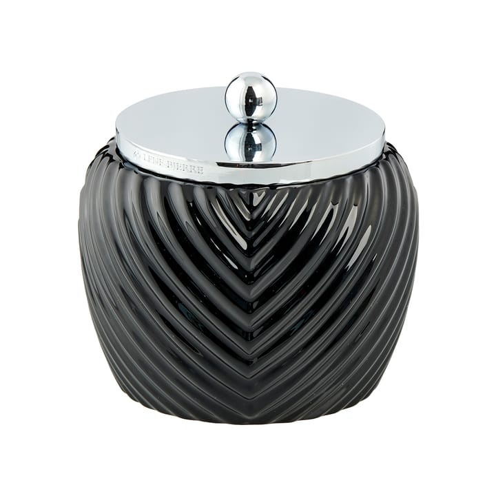 Milda burk 12 cm - Black-silver - Lene Bjerre
