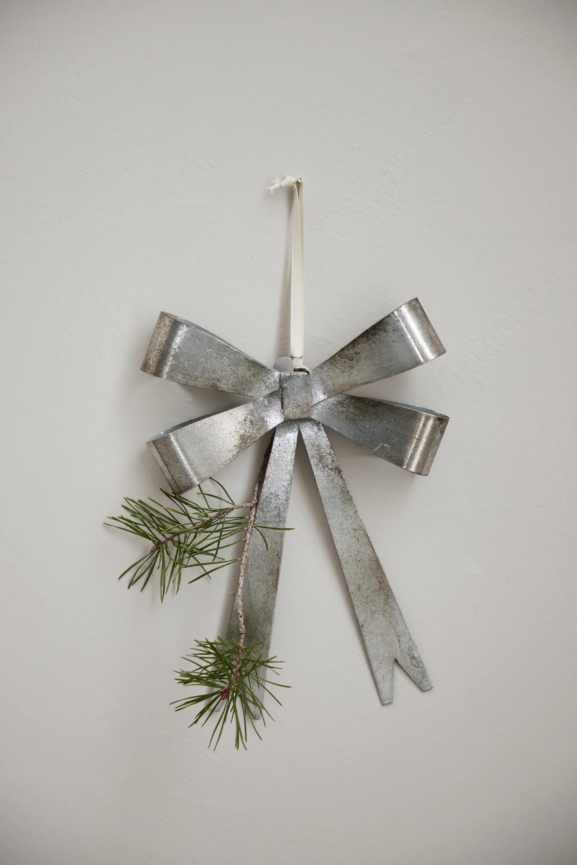 Missia rosett dekorationshänge 25 cm, Silver Lene Bjerre