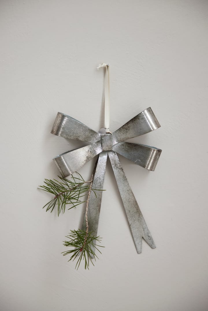 Missia rosett dekorationshänge 25 cm, Silver Lene Bjerre