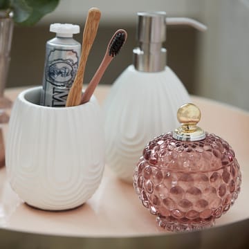 Miya förvaringsburk med lock Ø10 cm - Misty rose - Lene Bjerre