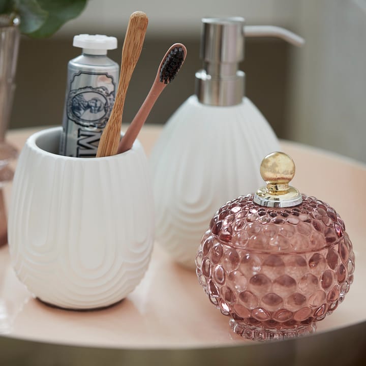 Miya förvaringsburk med lock Ø10 cm, Misty rose Lene Bjerre