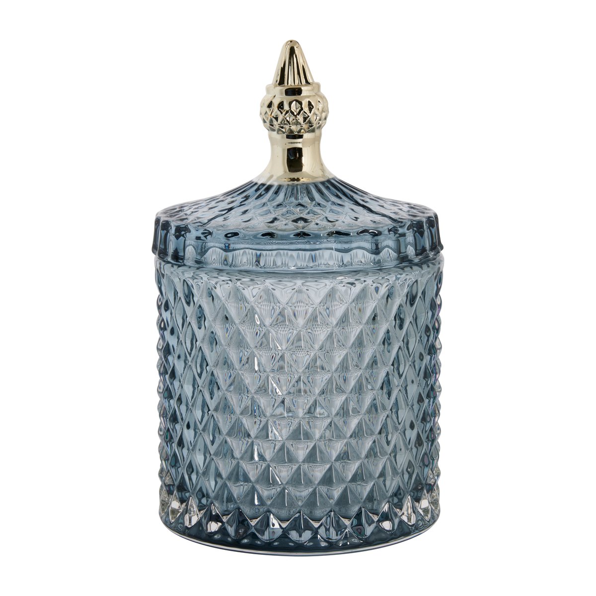 Lene Bjerre Miya förvaringsburk med lock 10,5 cm Blue