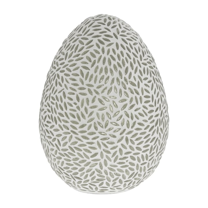 Murilia påskägg clear-white - 20 cm - Lene Bjerre