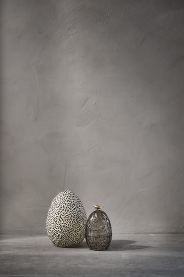 Murilia påskägg clear-white - 20 cm - Lene Bjerre