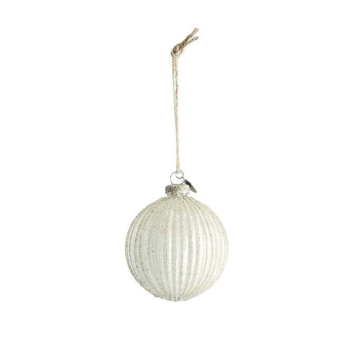 Norille julkula Ø8 cm, Antique white-silver Lene Bjerre