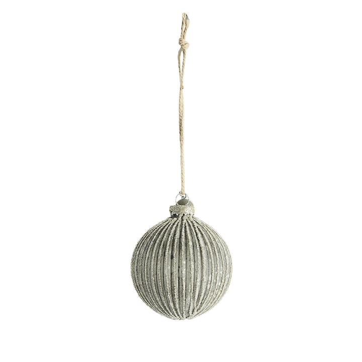 Norille julkula Ø8 cm - Dark grey-silver - Lene Bjerre