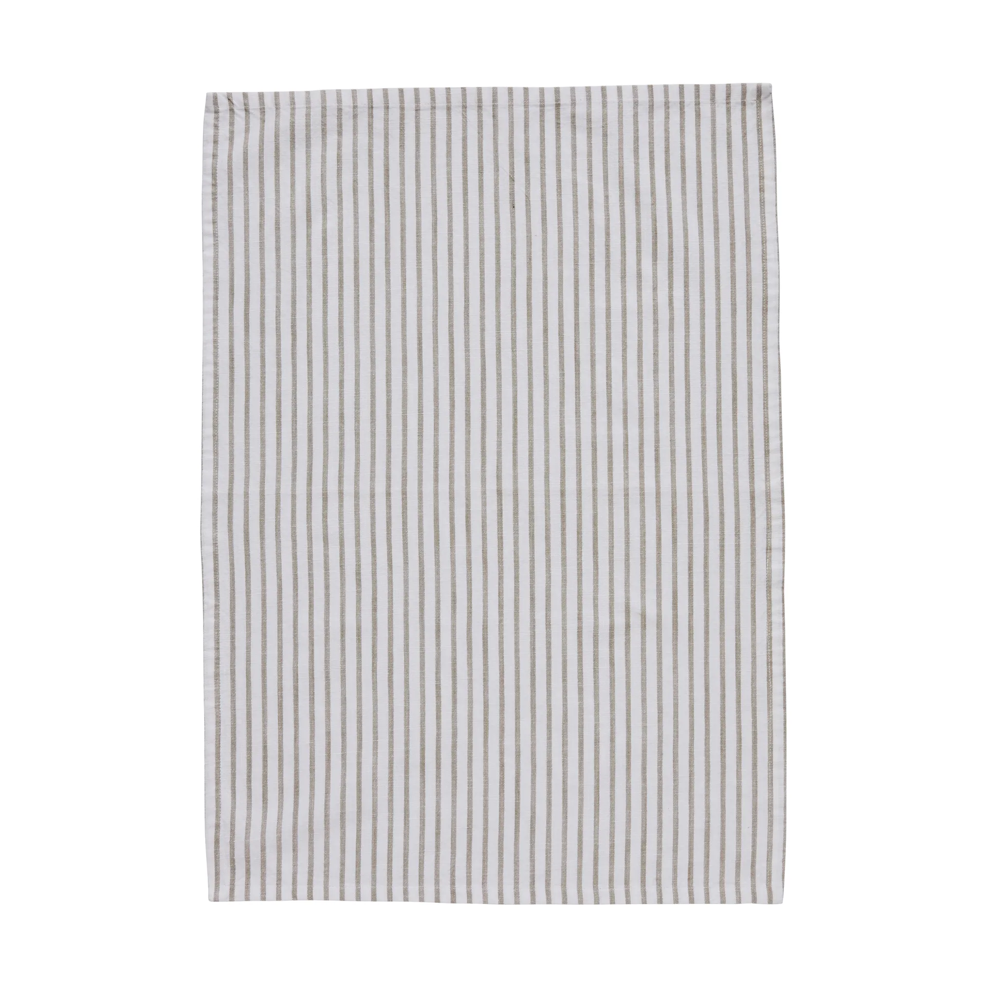 Olivia kökshandduk smala ränder 50x70 cm, Off White-Linen Lene Bjerre