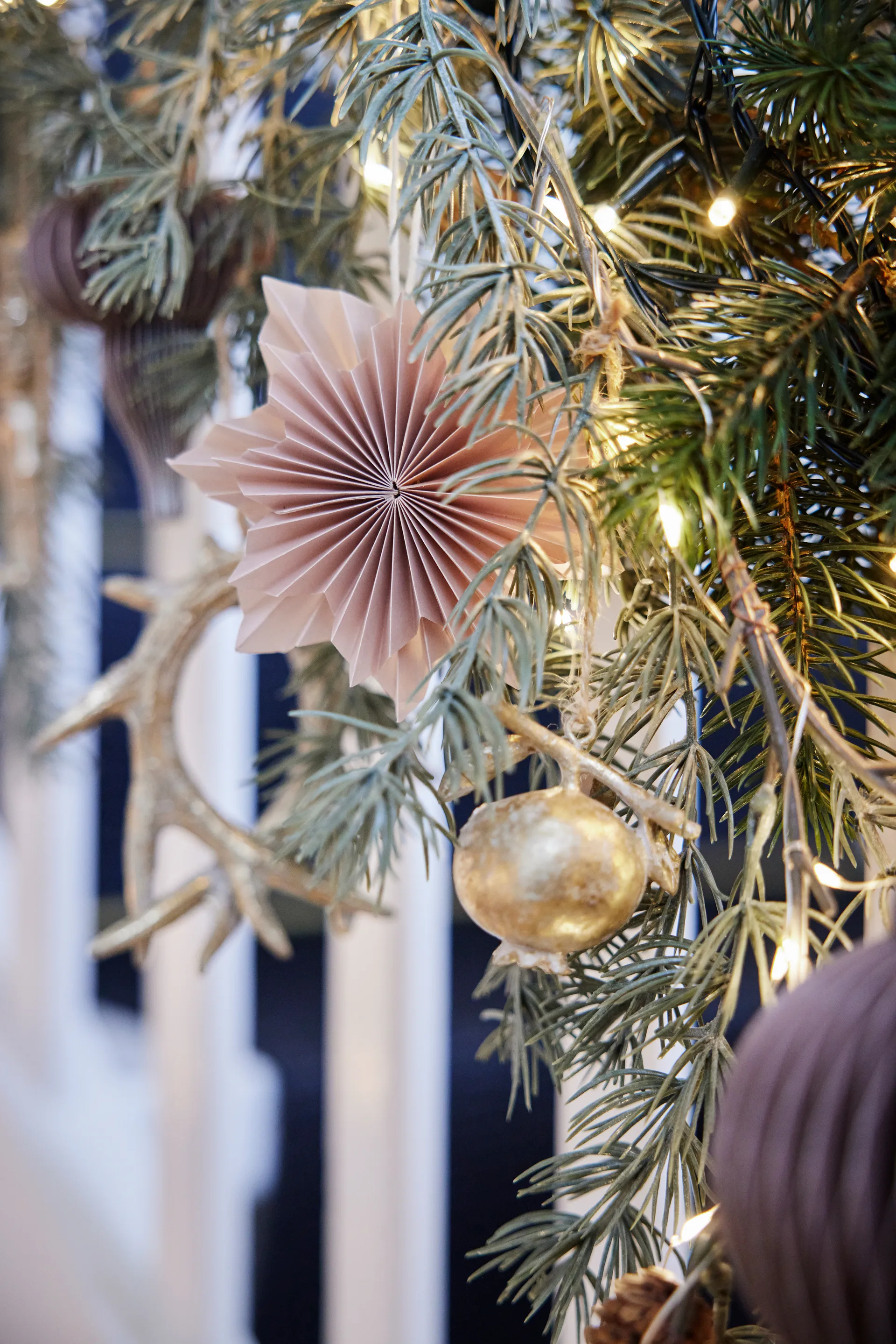 Palisa blomma dekorationshänge 10 cm, Dark rose Lene Bjerre