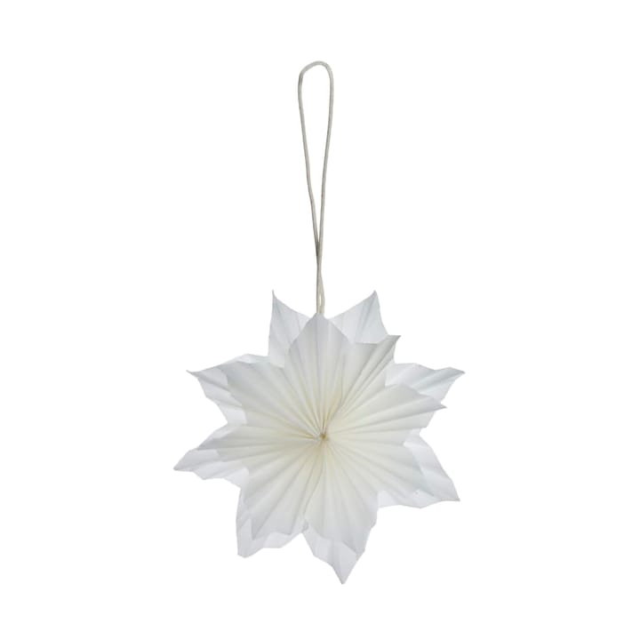 Palisa stjärna dekorationshänge 10 cm - Off white - Lene Bjerre