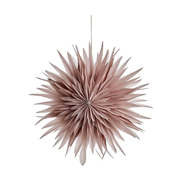 Palisia dekorationsstjärna Ø40 cm - Dark rose - Lene Bjerre