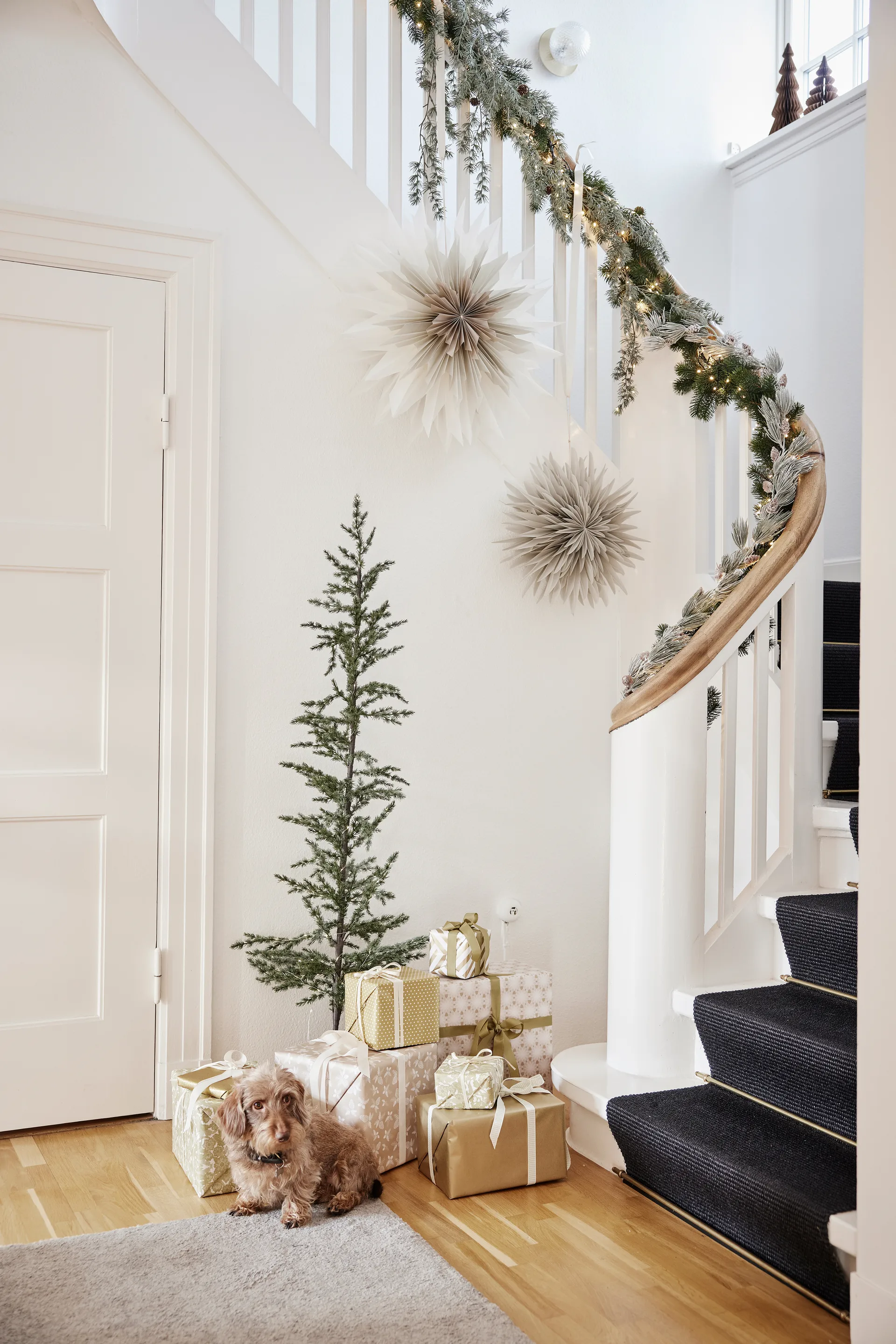 Palisia dekorationsstjärna Ø40 cm, Light grey Lene Bjerre