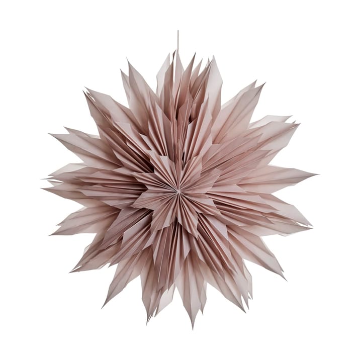 Palisia dekorationsstjärna Ø60 cm - Dark rose - Lene Bjerre