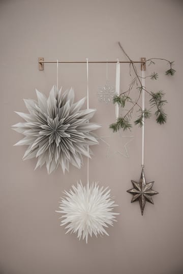 Palisia dekorationsstjärna Ø60 cm - Light grey - Lene Bjerre