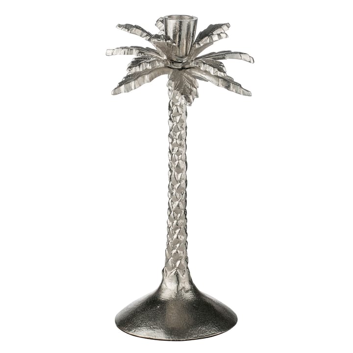 Palmienne ljusstake 31 cm - Silver - Lene Bjerre
