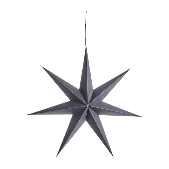 Pappia stjärna 40 cm - dark grey - Lene Bjerre