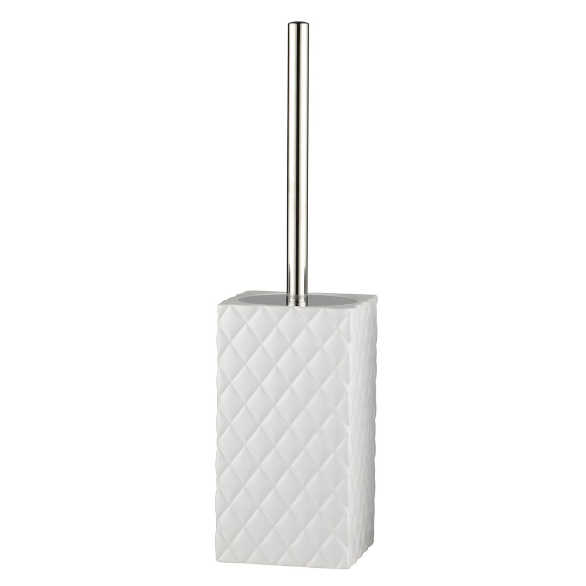 Lene Bjerre Portia toalettborste Vit-silver | Skandinavisk Design | Toalettborstar | Vit