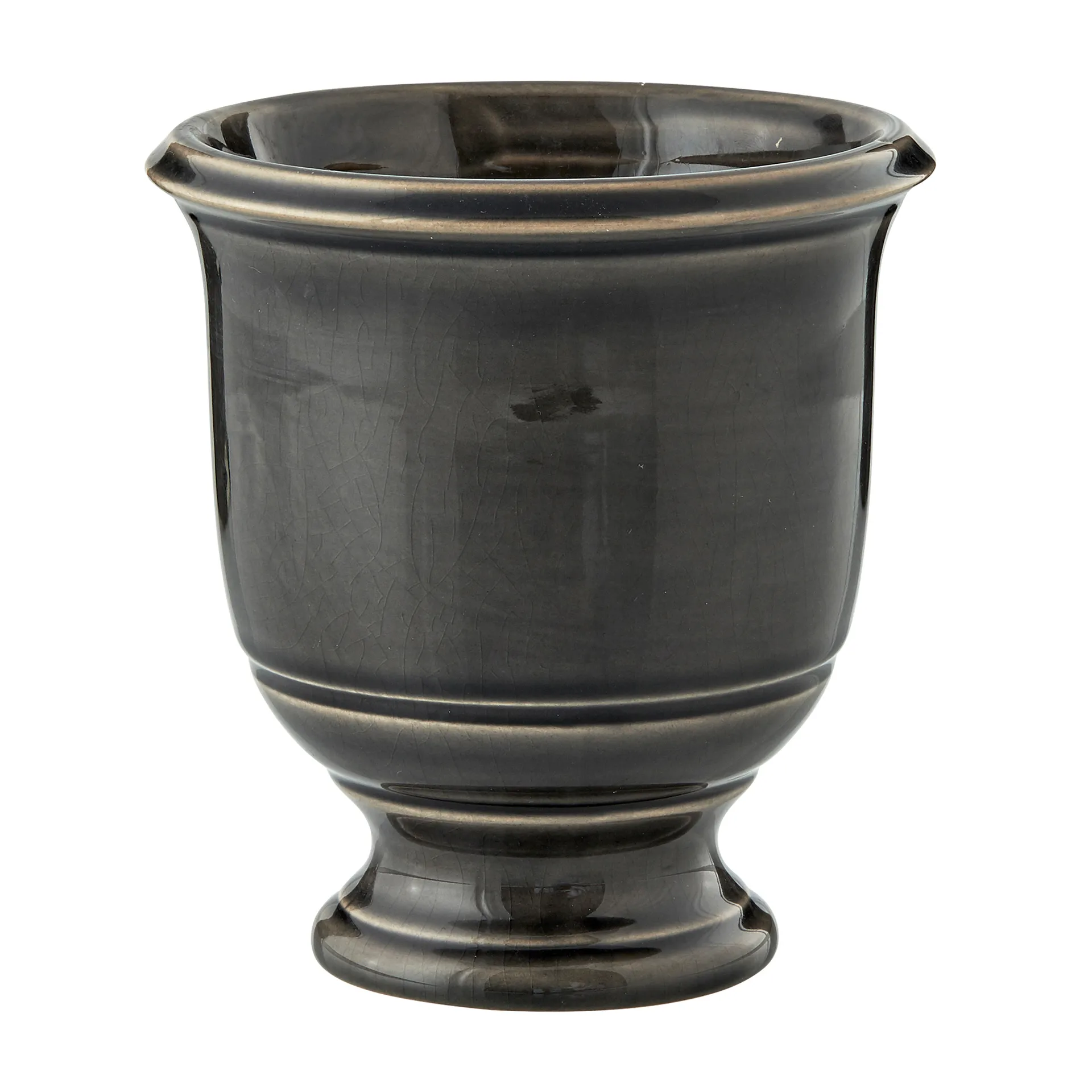 Roselle blomkruka Ø13 cm, Dark grey Lene Bjerre