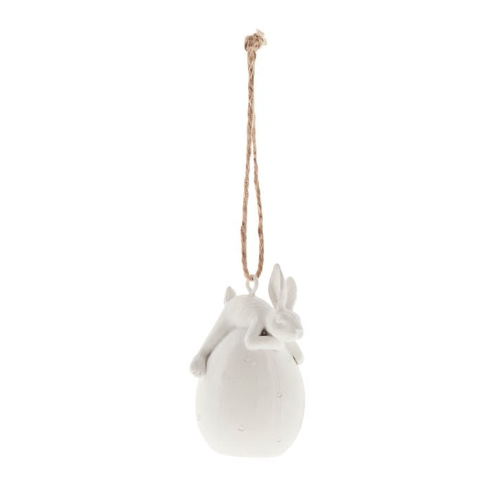 Semina påskhänge liggande hare, White Lene Bjerre