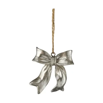 Serafina bow hänge - Silverfärgad, 6x2,5x6,7 cm - Lene Bjerre