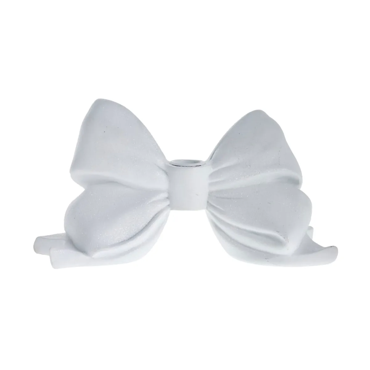Serafina bow ljusstake 12,7 cm, Vit Lene Bjerre