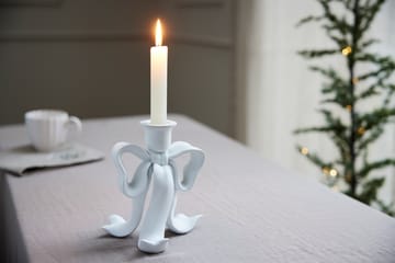Serafina bow ljusstake 19,7 cm - Vit - Lene Bjerre
