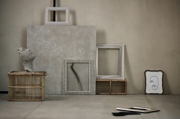 Serafina dekoration ansikte 29,5 cm - Grey - Lene Bjerre
