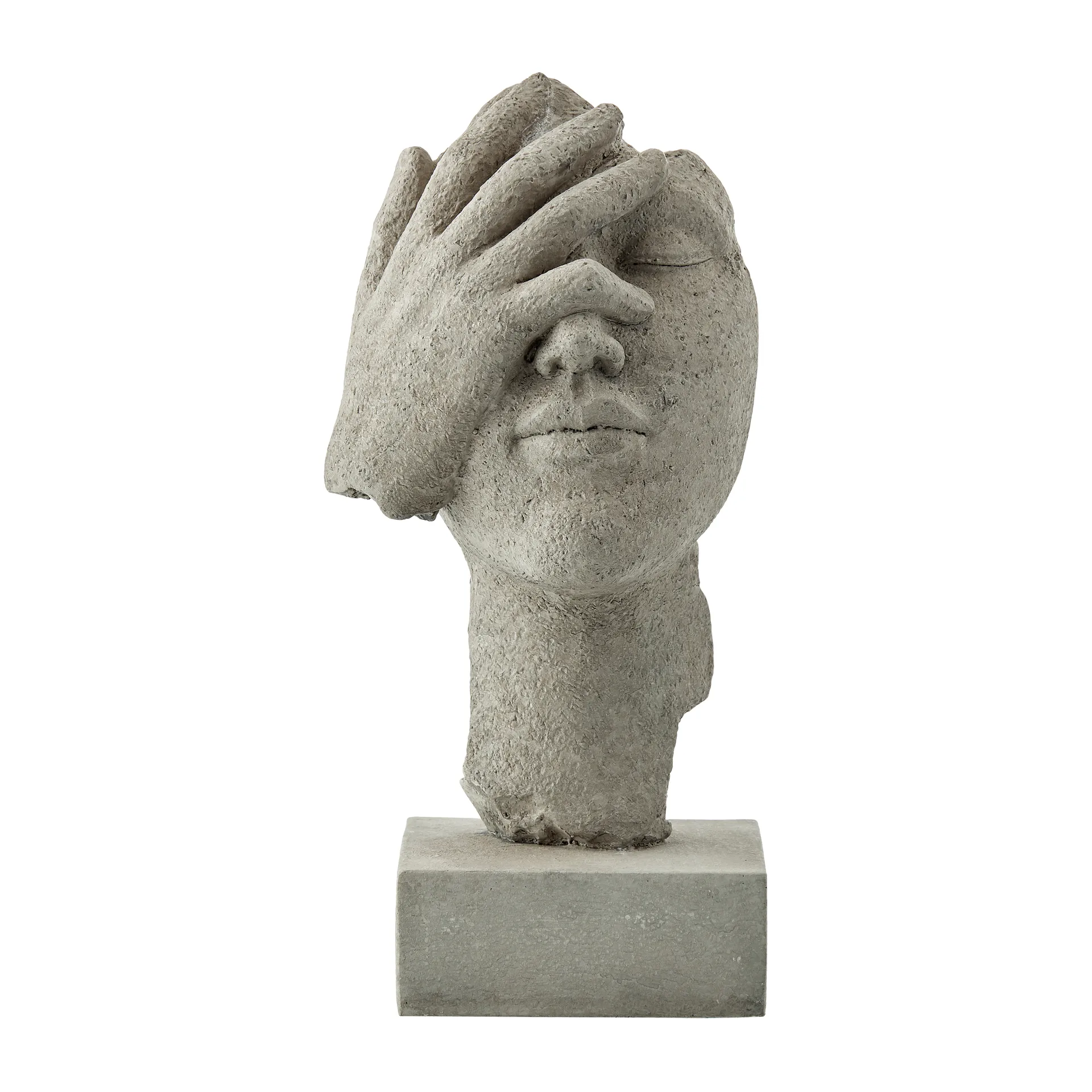 Serafina dekoration hand för ansikte H27,5 cm, Grey Lene Bjerre